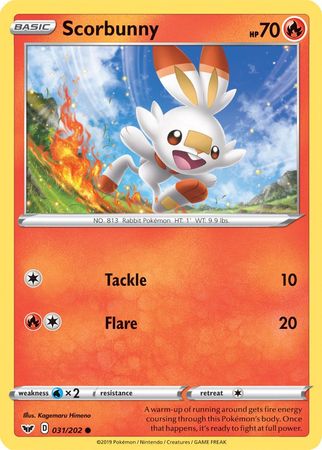 Scorbunny 031/202 - Holo Promo
