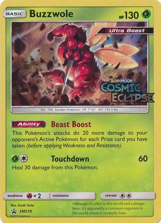 Buzzwole SM218 - Holo