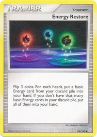 Energy Restore 106/130-Kantocards