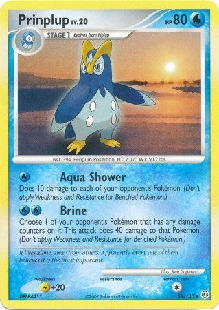 Prinplup 58/130-Kantocards