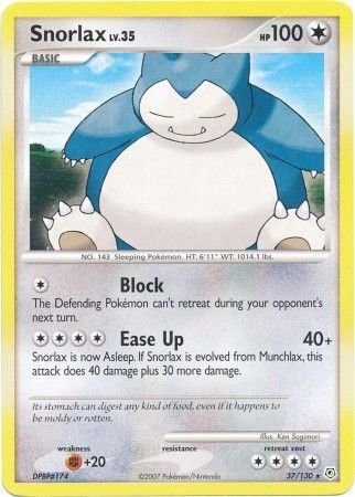 Snorlax 37/130