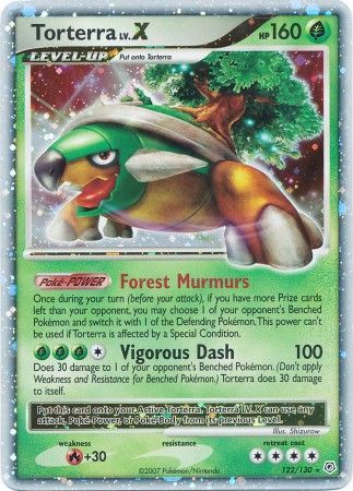 Torterra LV.X 122/130-Kantocards