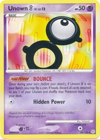 Unown B 66/130