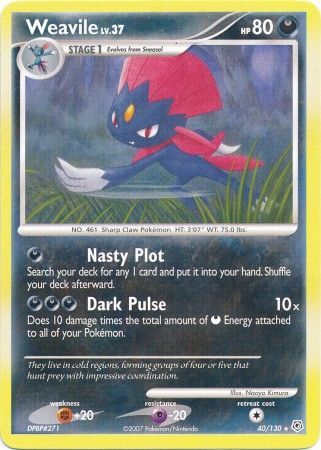 Weavile 40/130