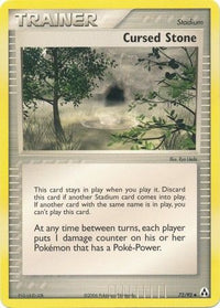 Cursed Stone 72/92-Kantocards
