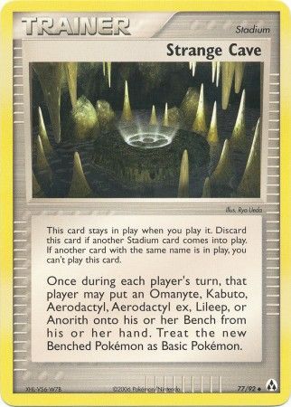 Strange Cave 77/92-Kantocards