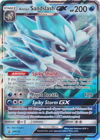 Alolan Sandslash GX SM236