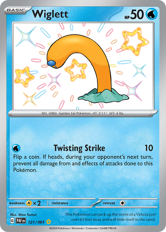 Wiglett 121/091 - Shiny Rare (ESPAÑOL)