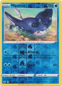 Mantine 052/202 - Reverse Holo-Kantocards