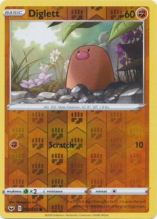 Diglett 092/202 - Reverse Holo