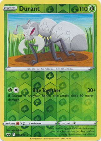 Durant  008/202 - Reverse Holo