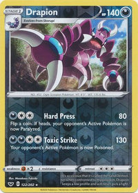 Drapion 122/202 - Reverse Holo-Kantocards