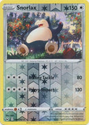 Snorlax 140/202 - Reverse Holo-Kantocards
