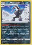 Galarian Obstagoon 119/202 - Reverse Holo-Kantocards