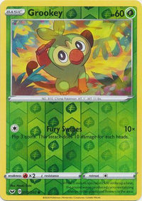 Grookey 010/202 - Reverse Holo-Kantocards