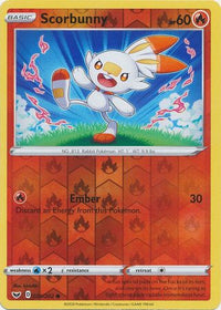 Scorbunny 030/202 - Reverse Holo-Kantocards
