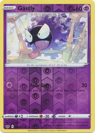 Gastly  083/202 - Reverse Holo