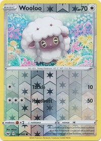 Wooloo 153/202 - Reverse Holo-Kantocards
