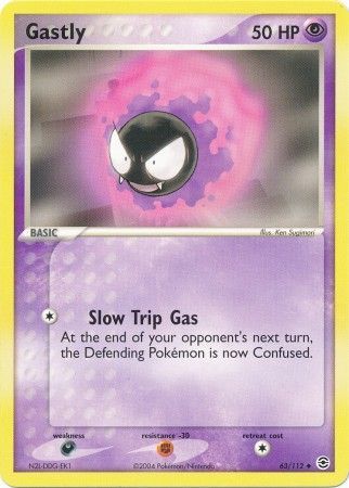Gastly 63/112