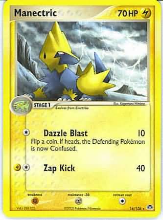 Manectric Card Rising Rivals Manectric 16/106 – Kantocards