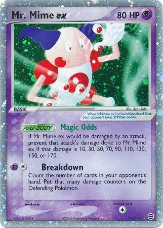 Mr. Mime ex 110/112