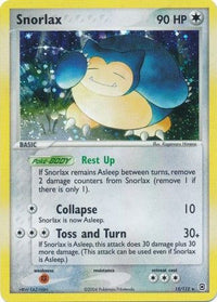 Snorlax 15/112-Kantocards
