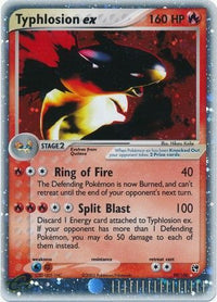 Typhlosion ex 99/100-Kantocards
