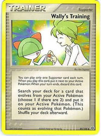 Wally's Training 85/106-Kantocards