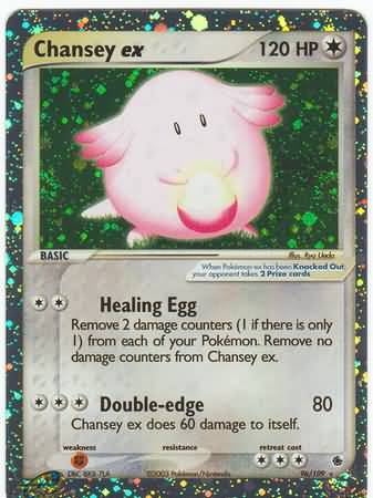 Chansey ex 96/109-Kantocards