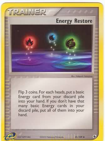 Energy Restore 81/109-Kantocards
