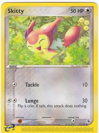 Skitty 71/109-Kantocards