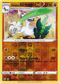 Galarian Sirfetch'd 095/192 - Reverse Holo-Kantocards
