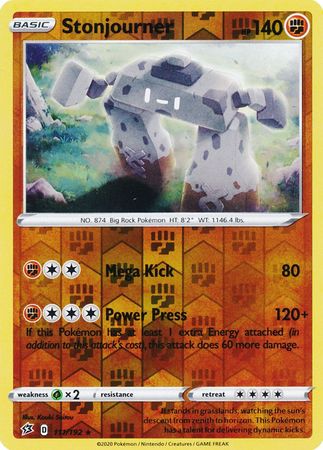 Stonjourner 111/192- Reverse Holo