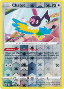 Chatot 142/192 - Reverse Holo-Kantocards