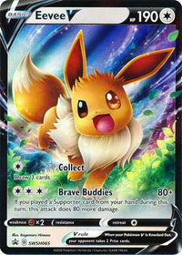 Eevee V SWSH065-Kantocards