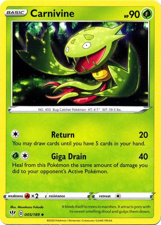 Carnivine 005/189