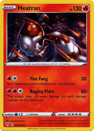 Heatran 025/189 - Holo