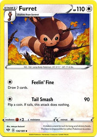 Furret 136/189-Kantocards