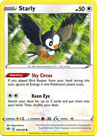 Starly 145/189-Kantocards