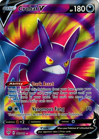 Crobat V 182/189 - Full Art (ESPAÑOL)