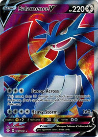 Salamence V 185/189 - Full Art-Kantocards