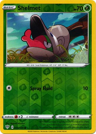 Shelmet 009/189 - Holo Reverse