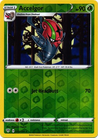 Accelgor 010/189 - Holo Reverse