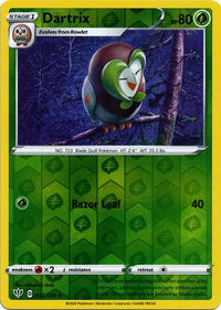 Dartrix 012/189 - Holo Reverse-Kantocards