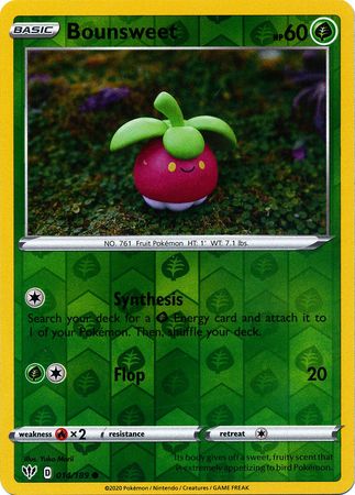Bounsweet 014/189 - Holo Reverse