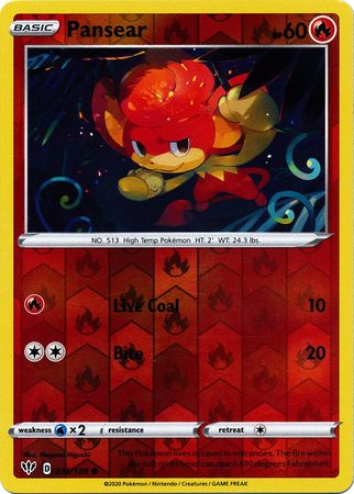 Pansear 026/189 - Holo Reverse