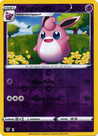 Wigglytuff  068/189 - Holo Reverse