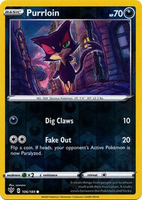 Purrloin 106/189 - Holo Reverse-Kantocards