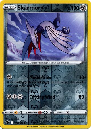 Skarmory 120/189 - Holo Reverse