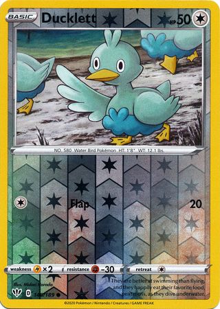 Ducklett 148/189 - Holo Reverse